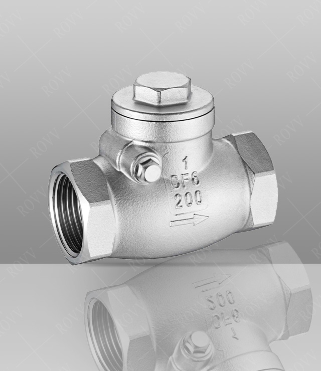 Thread check valve