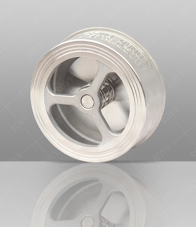 Wafer lift check valve