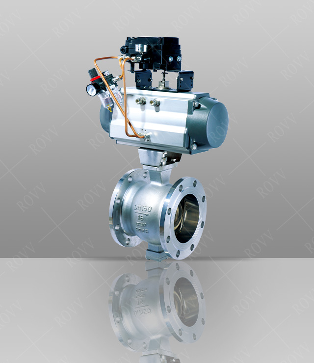 V-ball valve（Pneumatic）